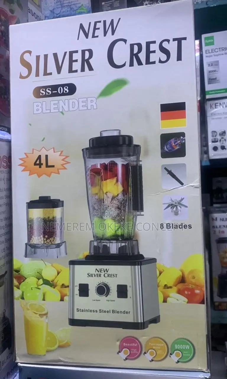4l Silver Crest Blender