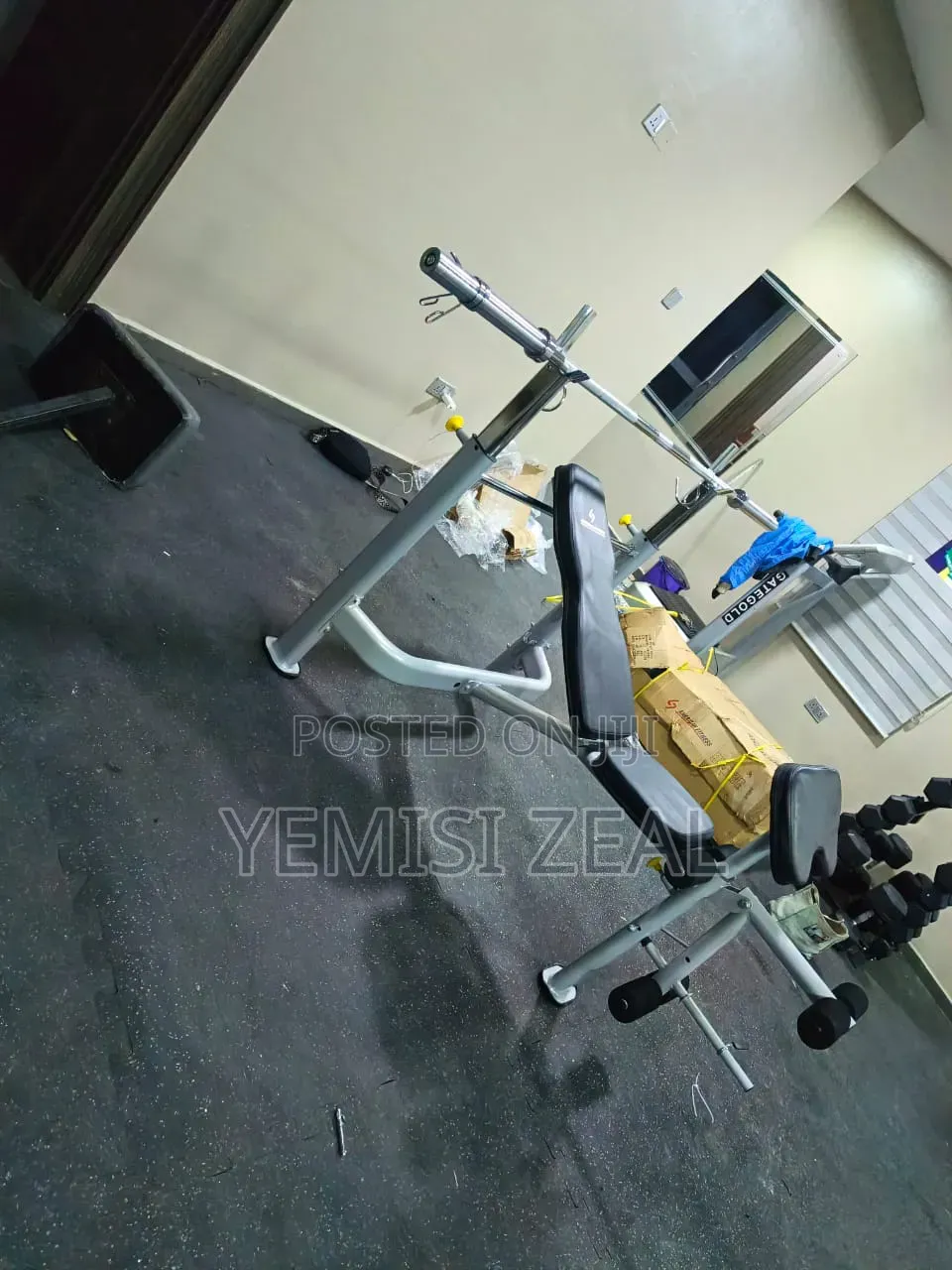 Adjustable Commercial Weight Bench Press for Home and Commercial Use