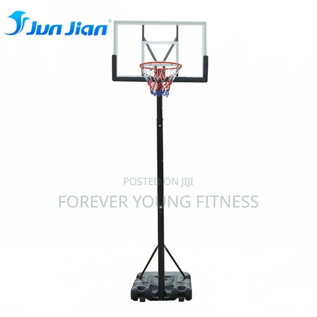 Basketball Stand Fibre Home Use. Comes With Rim, Net and Bolts