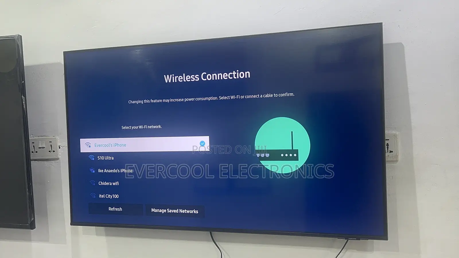 Premium 2021 50” Samsung QLED Q60A Smart TV With Airplay