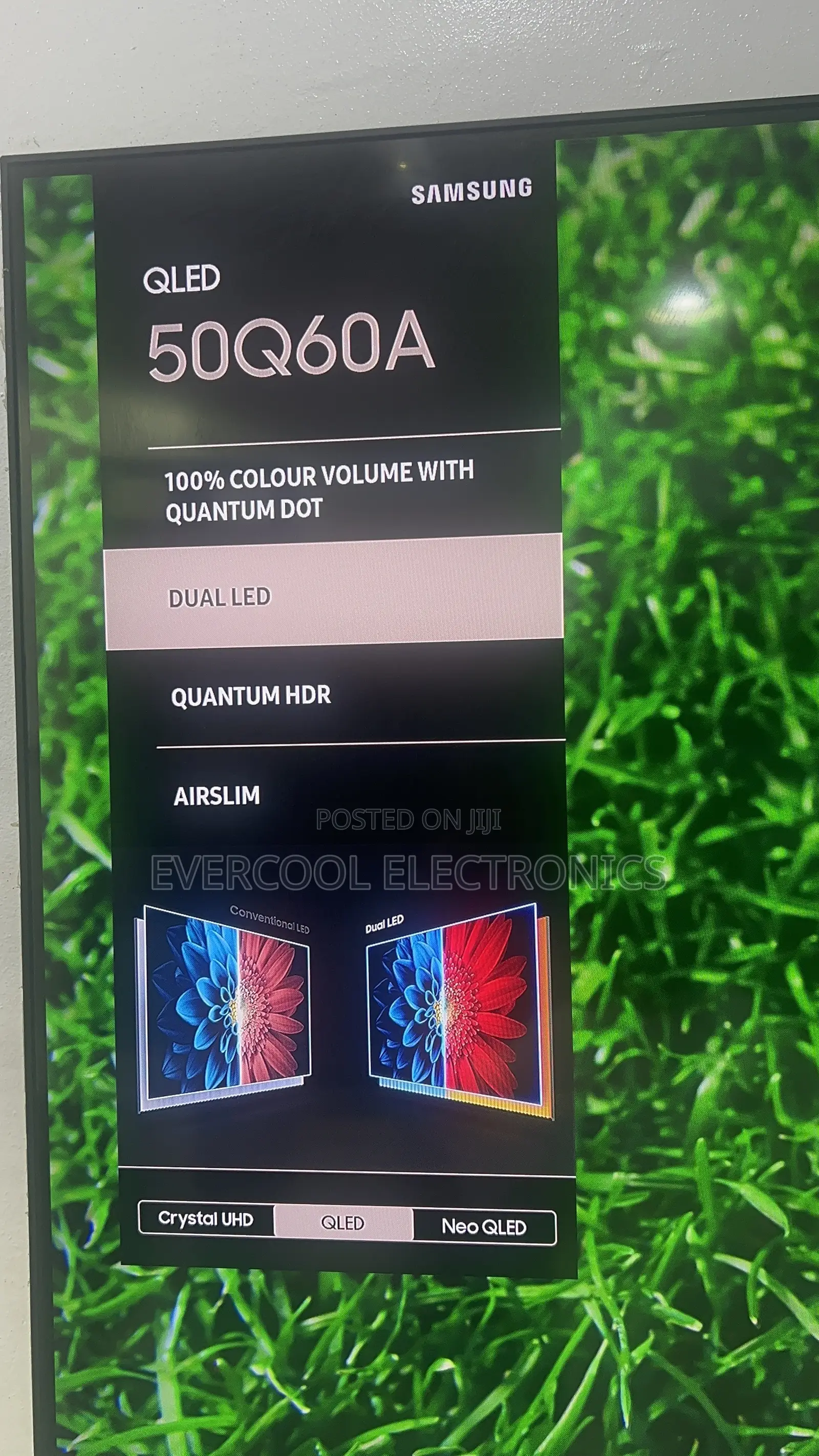 Premium 2021 50” Samsung QLED Q60A Smart TV With Airplay