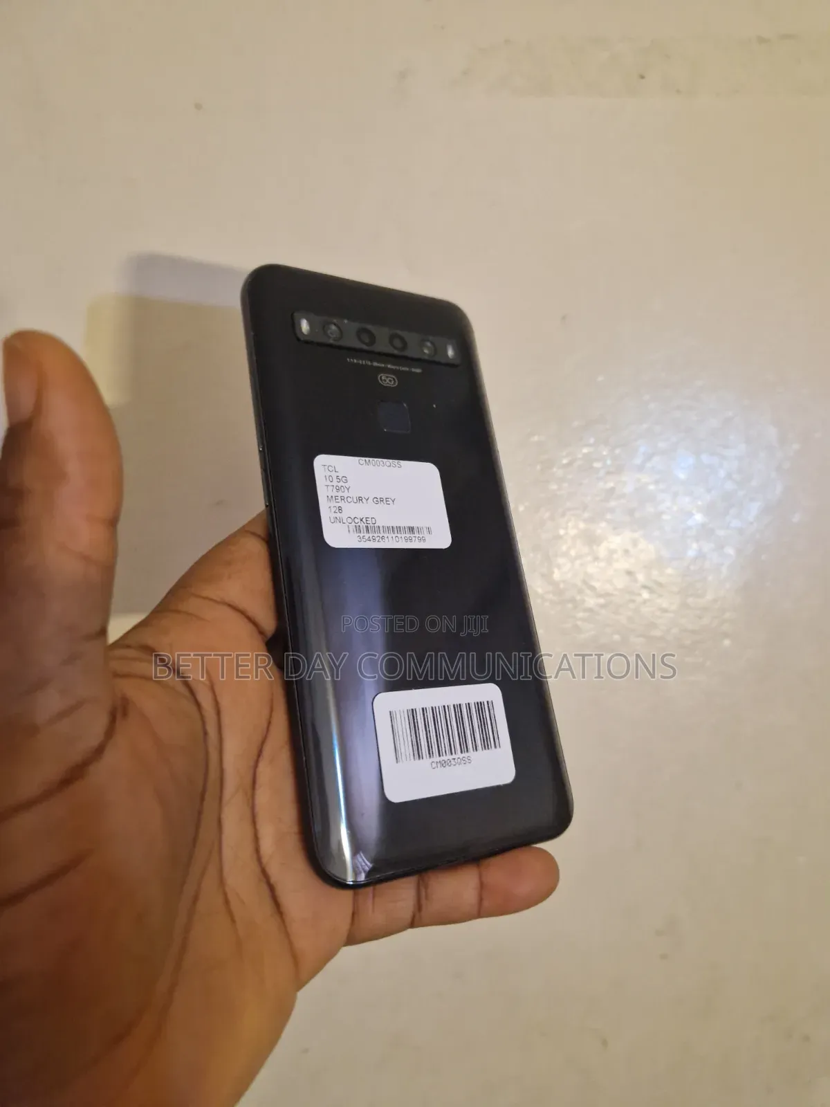 TCL 10 5G 128 GB Gray
