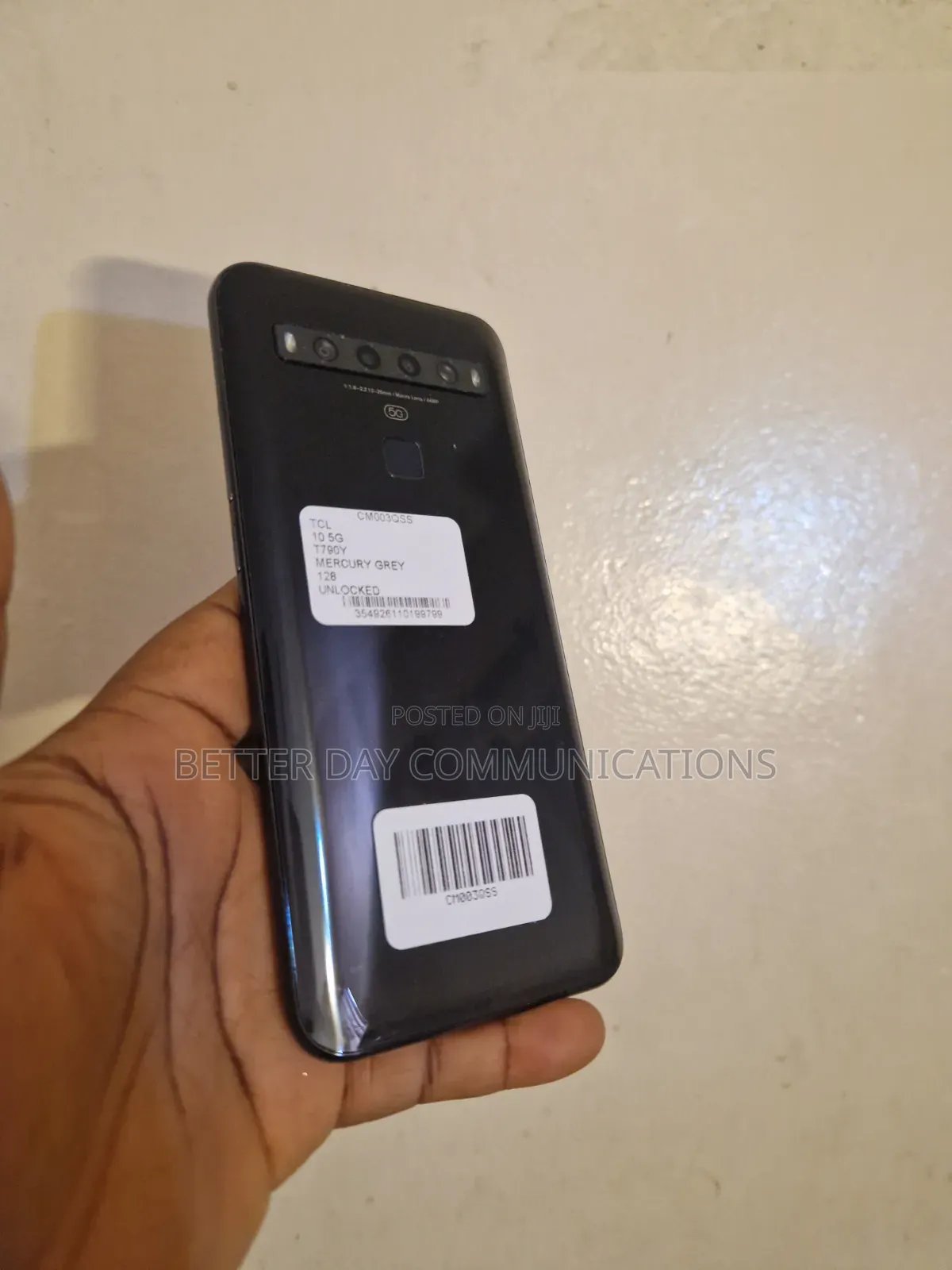 TCL 10 5G 128 GB Gray