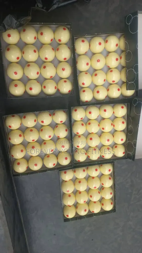 White Ball With Red Dot Piece