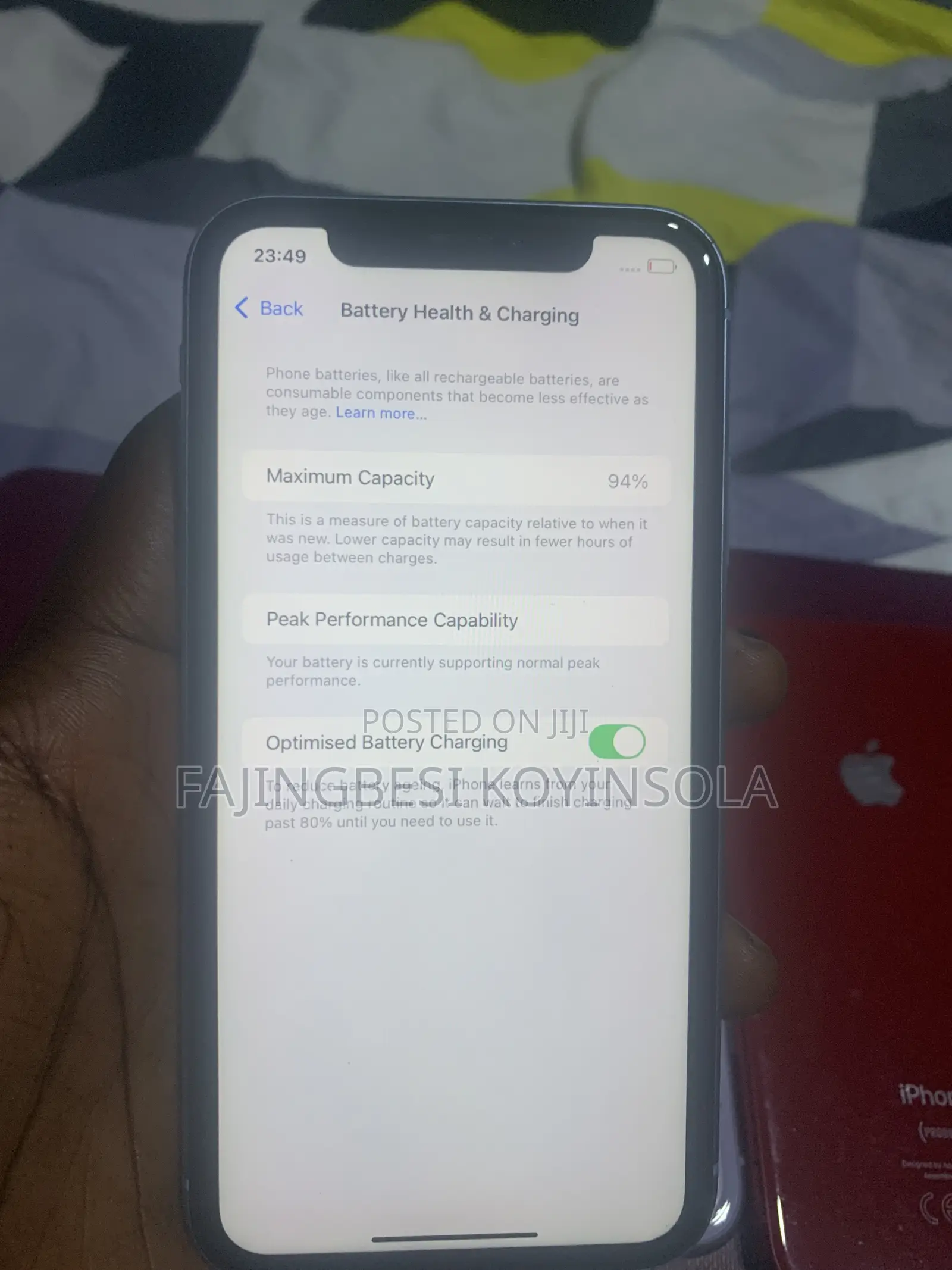 Apple iPhone XR 128 GB Gray