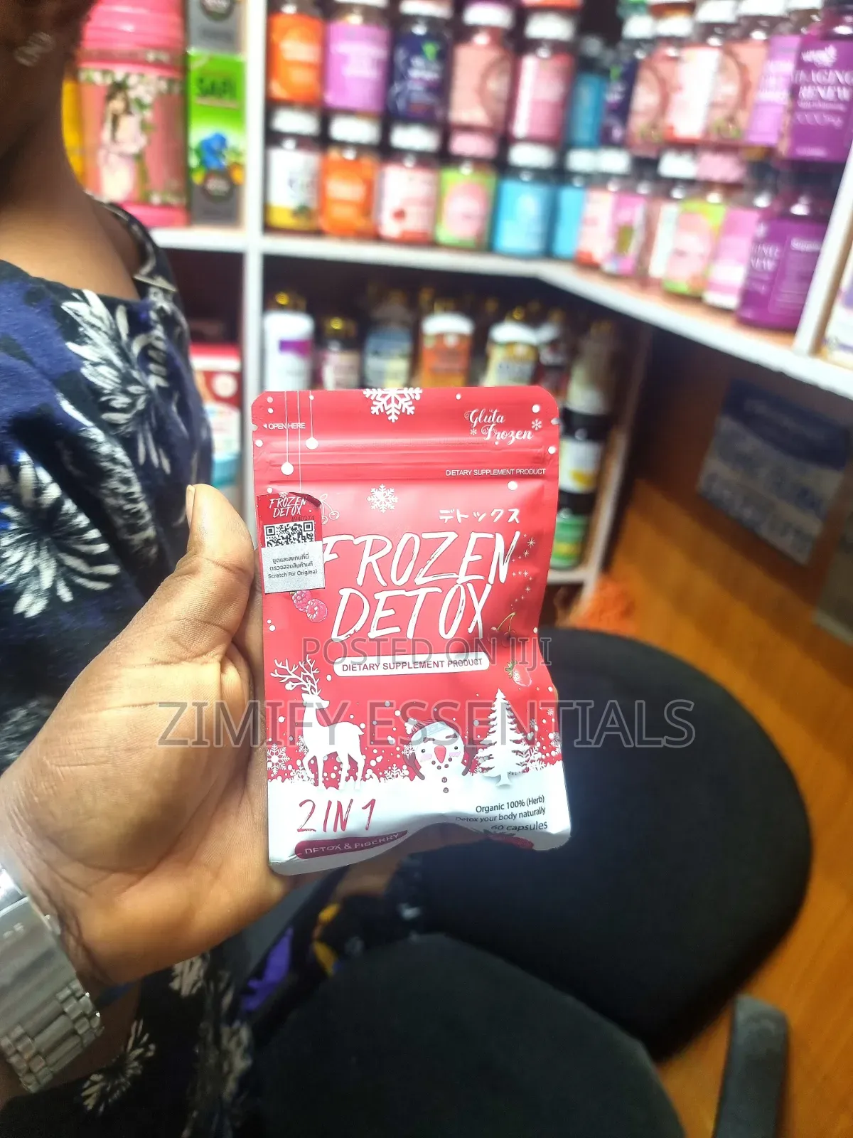 Gluta Frozen - Frozen Detox Organic Dietary Supplement