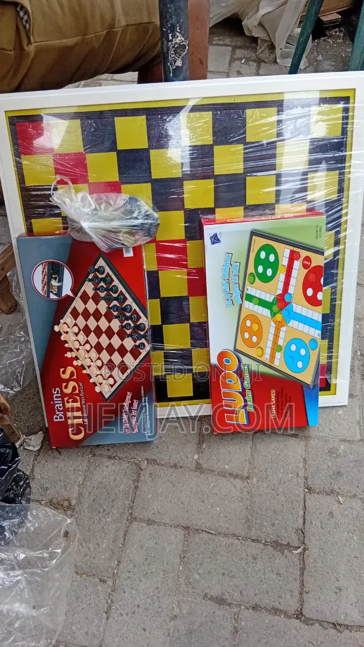 3in1 HOLIDAY GAMES COMBO ( Draught, Chess and Ludo)