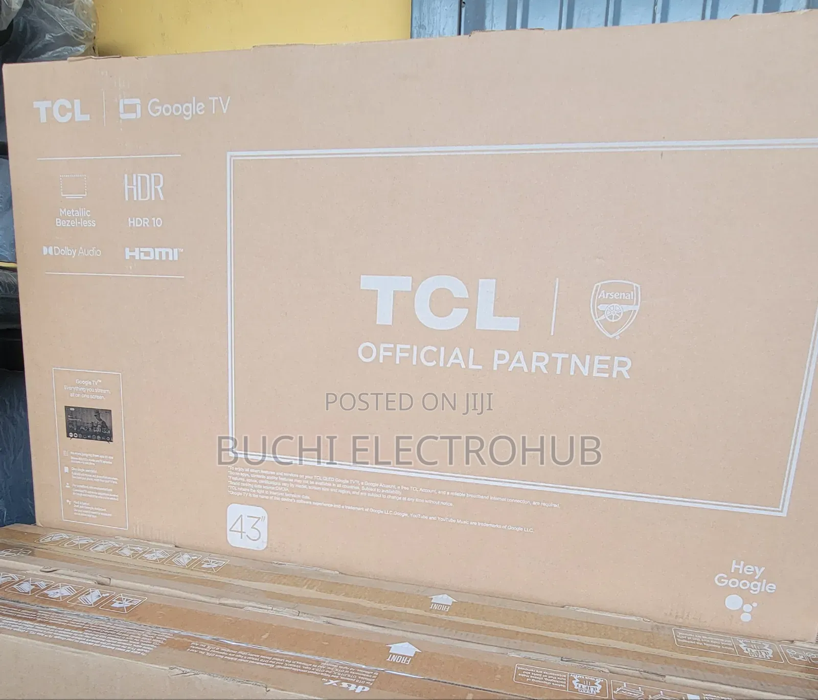 TCL 43′′ Inch Qled Google TV (43s5k)