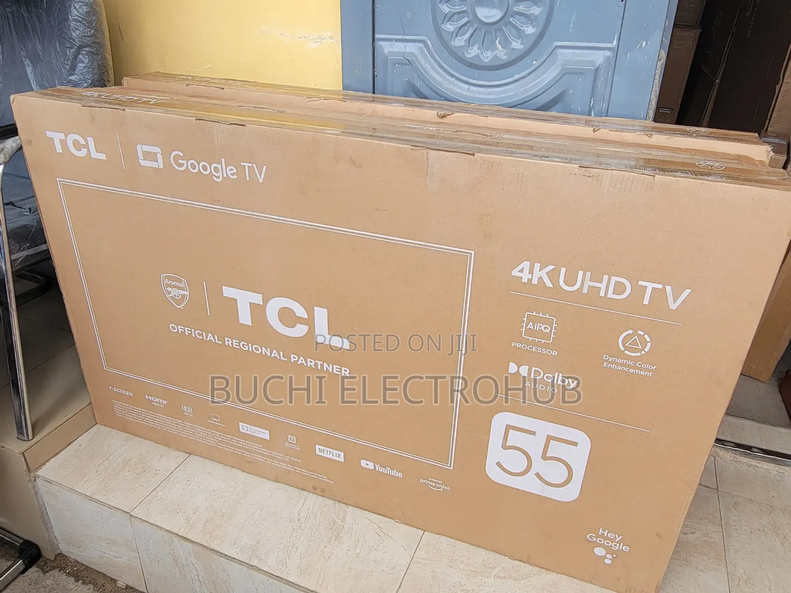 TCL 55′′ Inch HDR Google TV (55v6b)