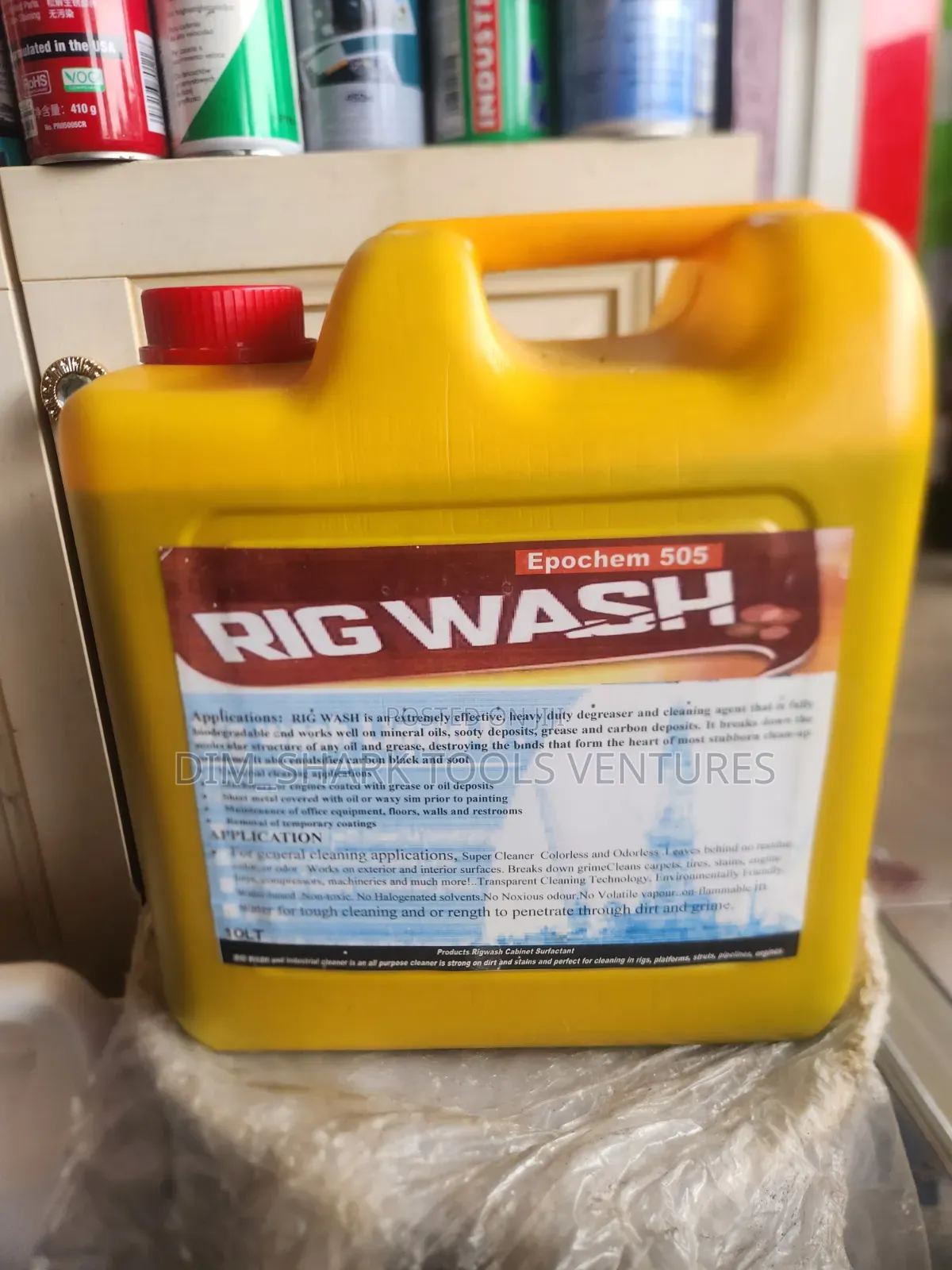 10-Liter Keg of Epochem 505 Rig Wash,a Heavy-Duty Industrial Degreaser