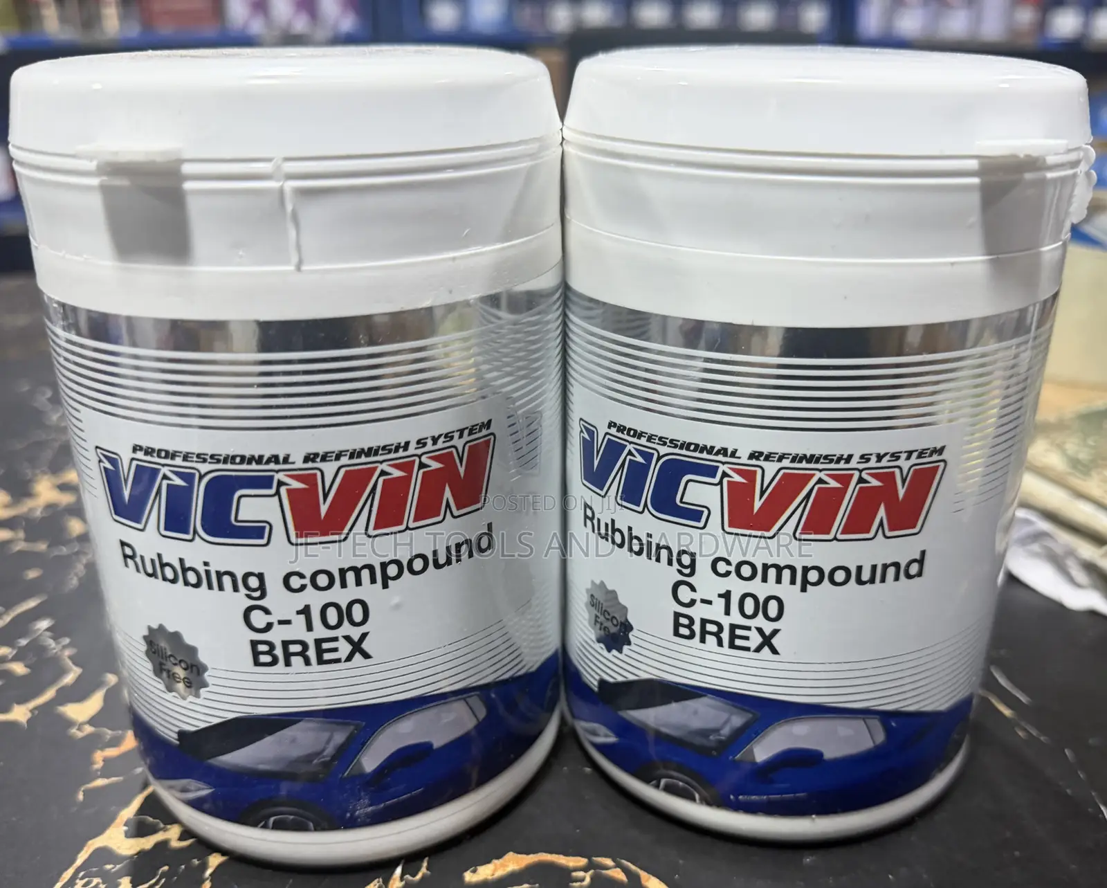 Vicvin Professional Refinish System Rubbing Compound.