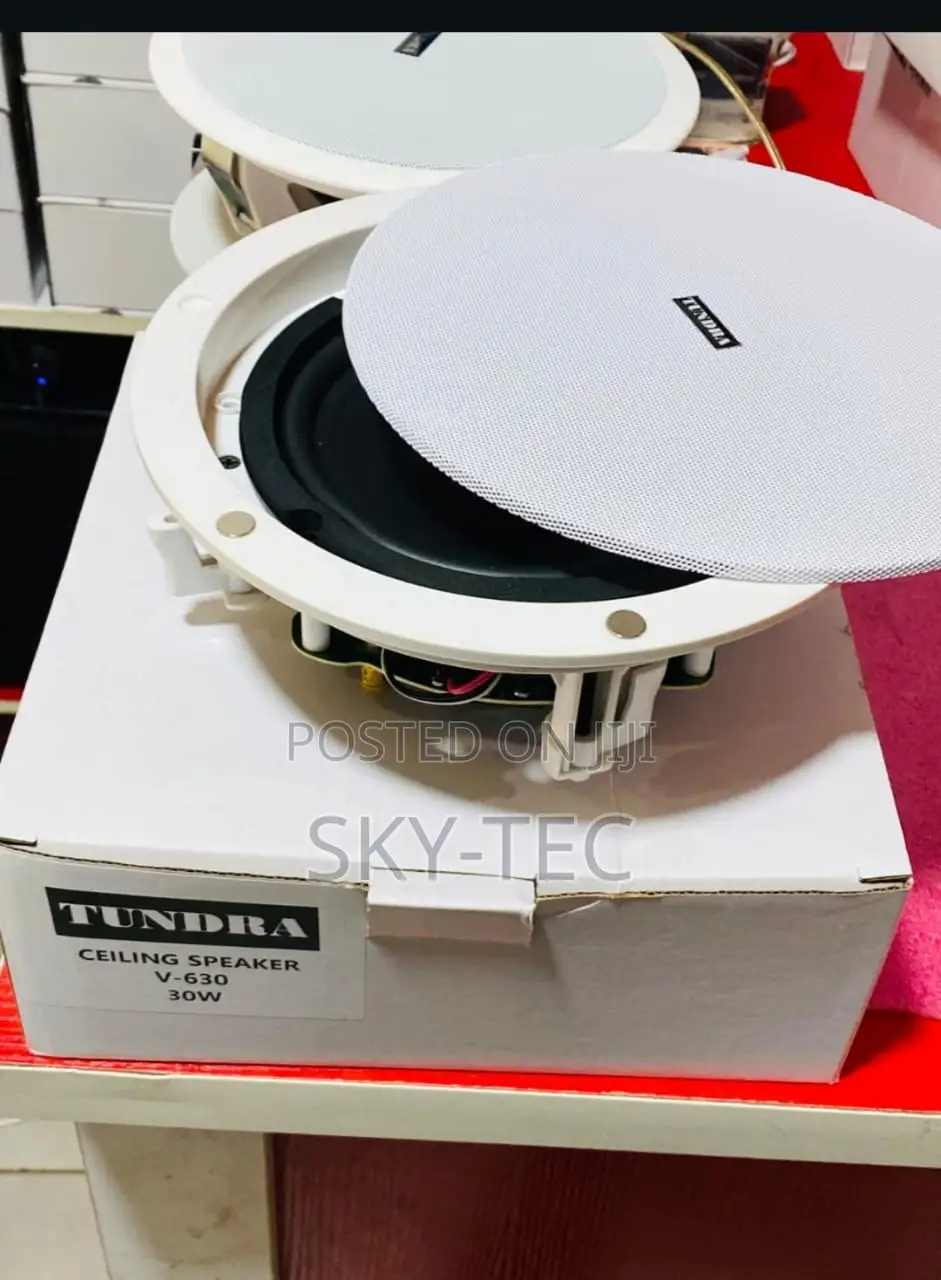 Tundra 30w Active Single Bluetooth Ceiling Speaker With Remote Control