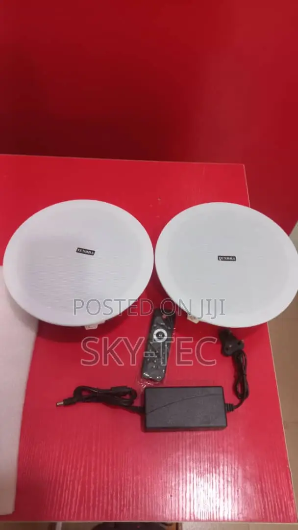 Tundra 2 in 1 Active Passive Flameless Ceiling Speaker With Remote