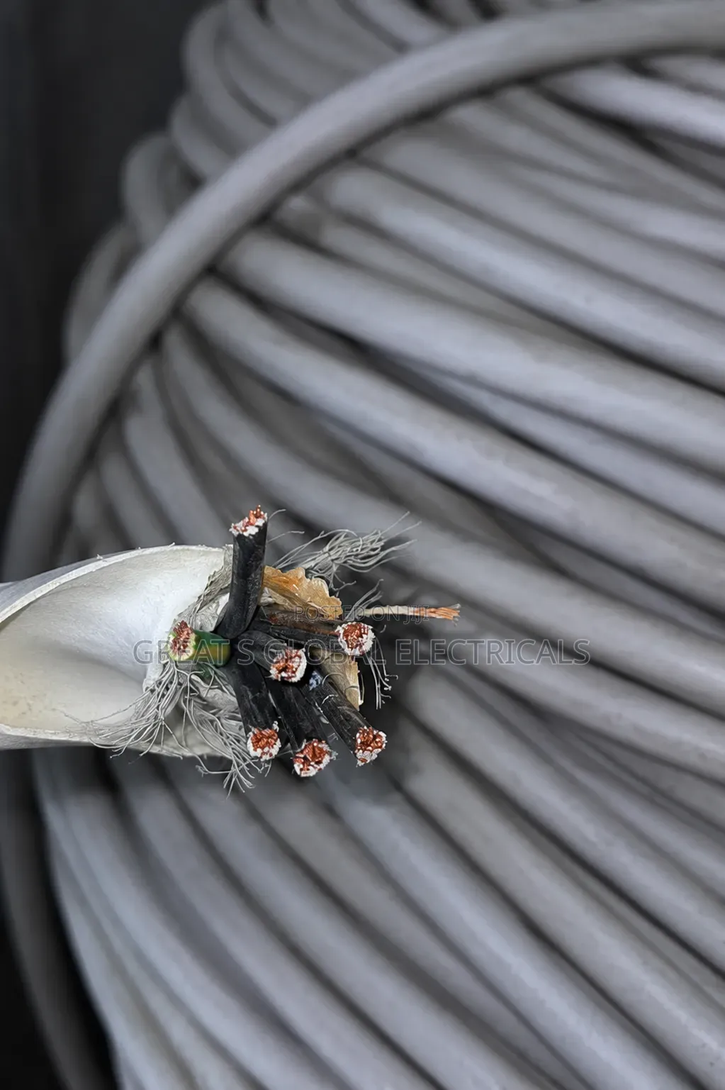 Original 2.5mm2 7 Core Armoured Sheathed Flexible Cable – Pure Copper