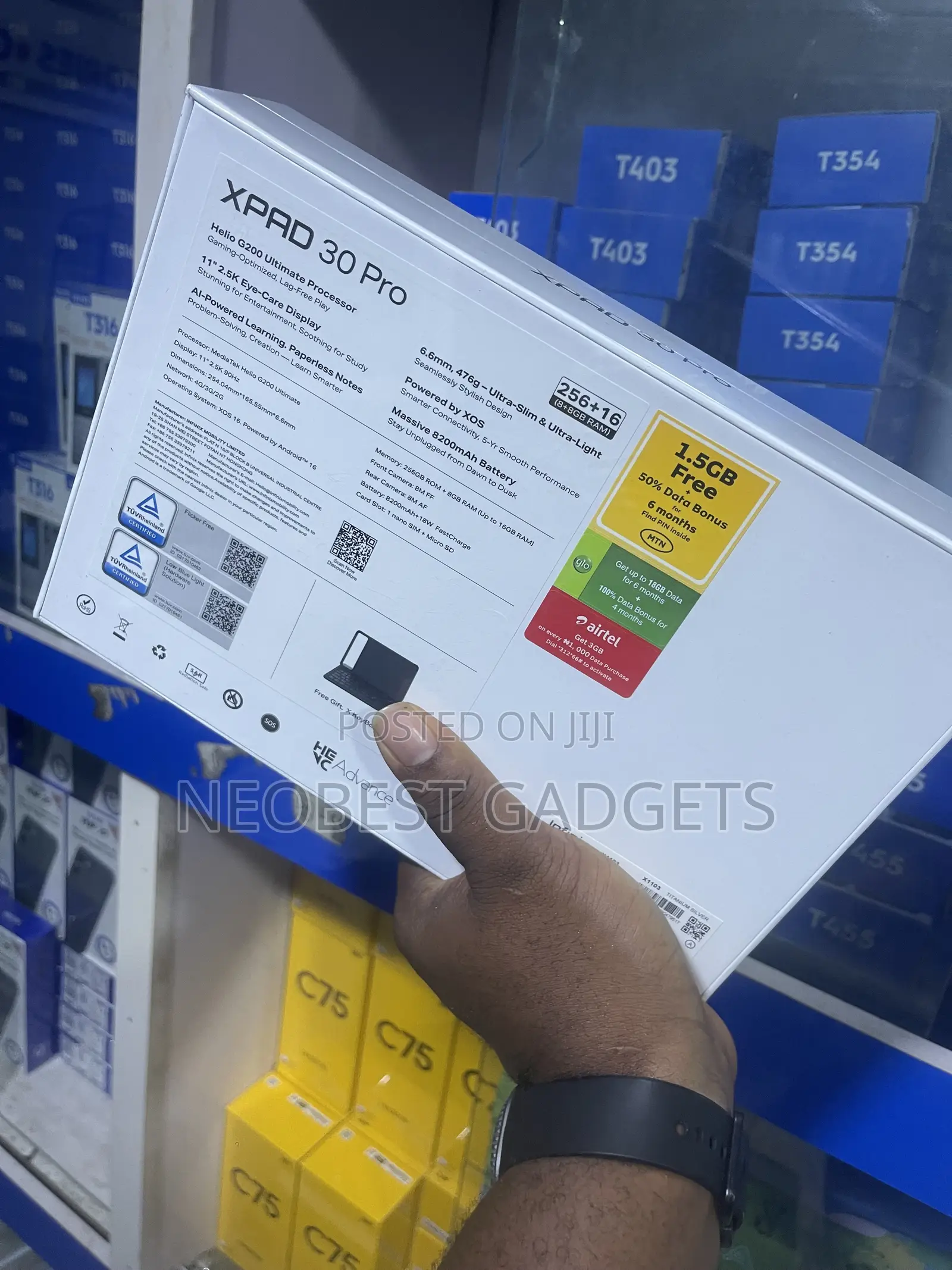 New Infinix Xpad 30 Pro 256 GB