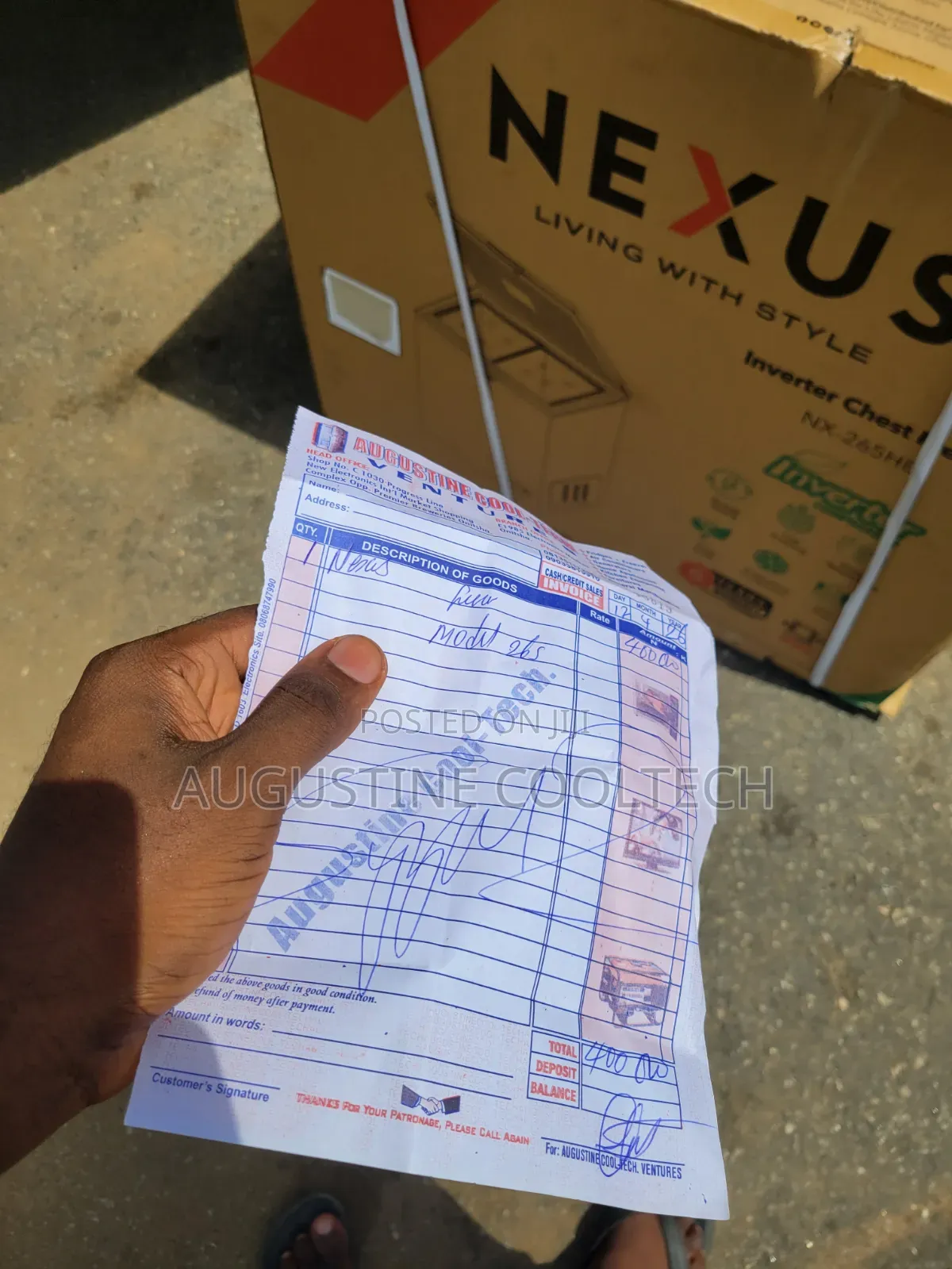 Brand New Nexus Inverter Freezer 220liters