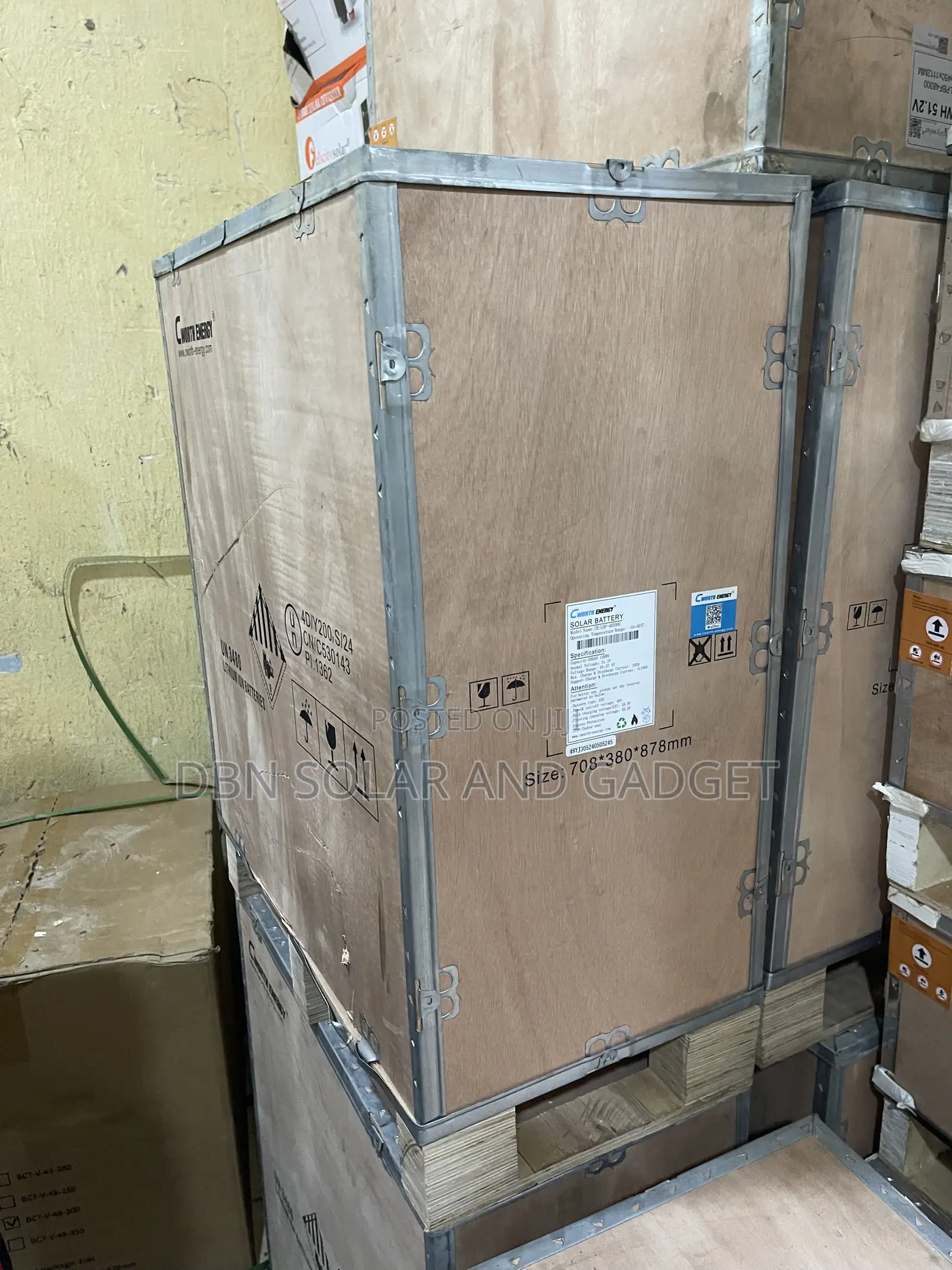 15kwh 51.2v Cworth Solar Energy Lithium Ion Battery Very Good Quality