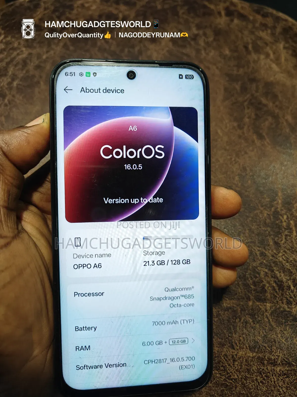 Oppo A6 5G 128 GB Green