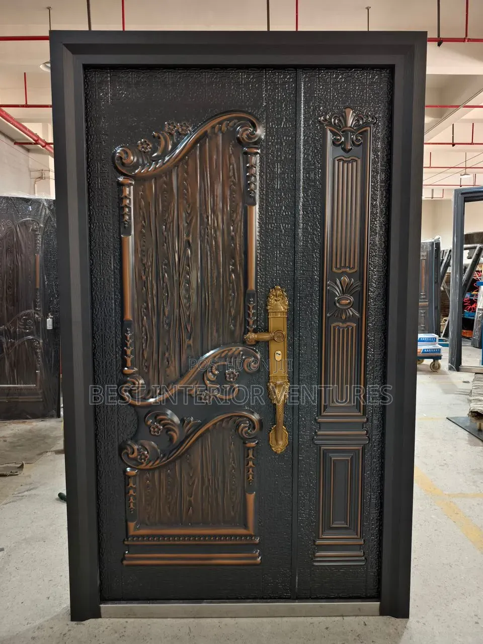 4ft by 7ft Copper Security Door for Entrance 13