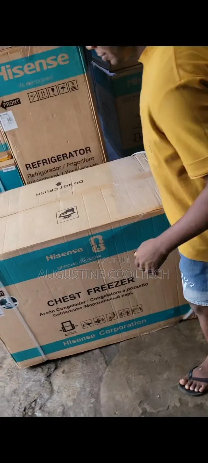 Brand New Hisense Freezer 294liters