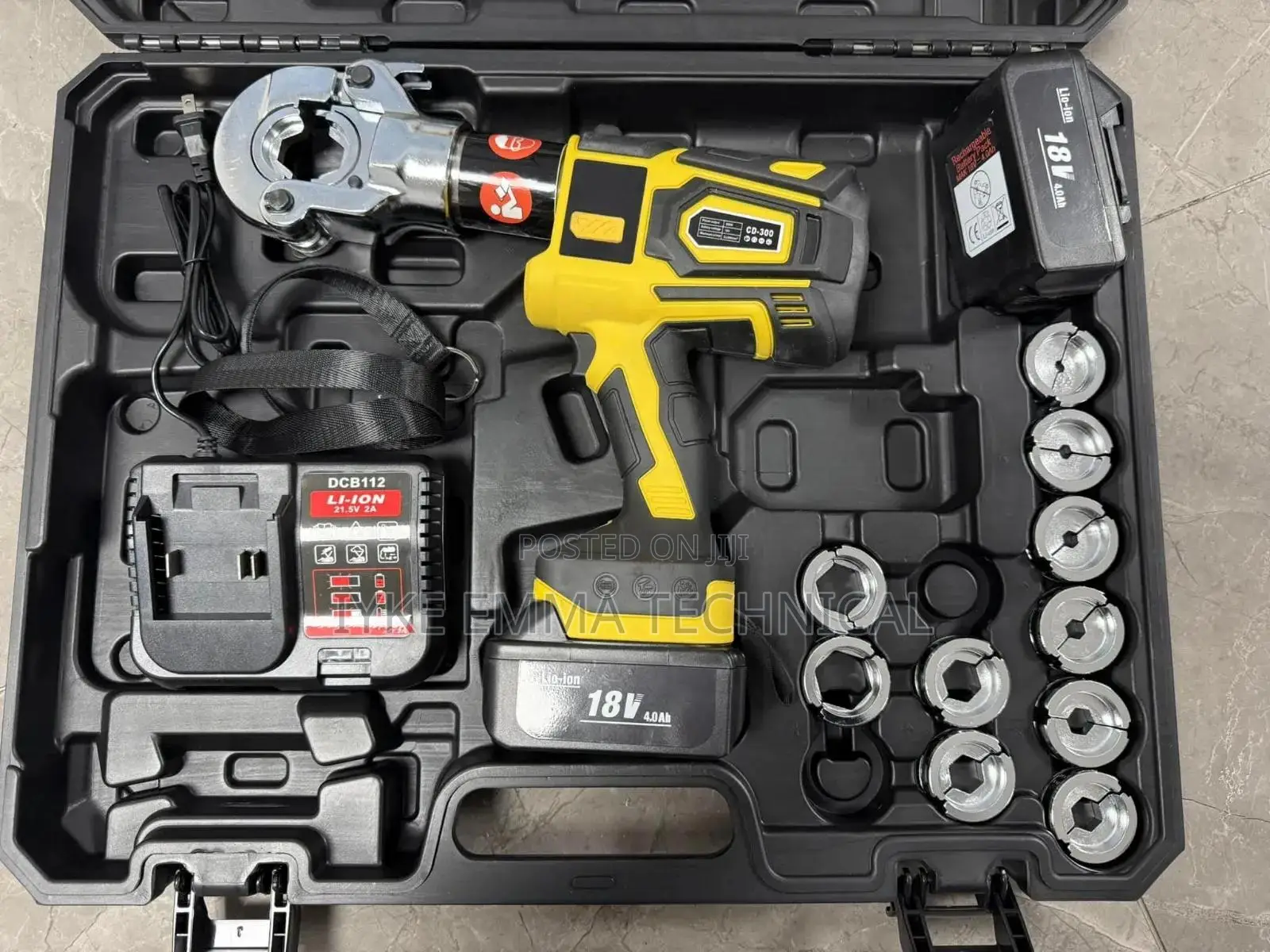 CM-300G Electric Hydraulic Crimping Tool Kit