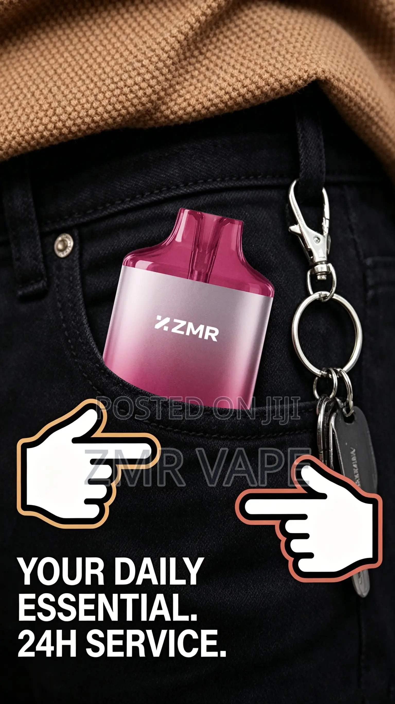 ZMR 20000 Puffs Disposable Vape Rechargeable –Shisha-Like Dense Vapor,