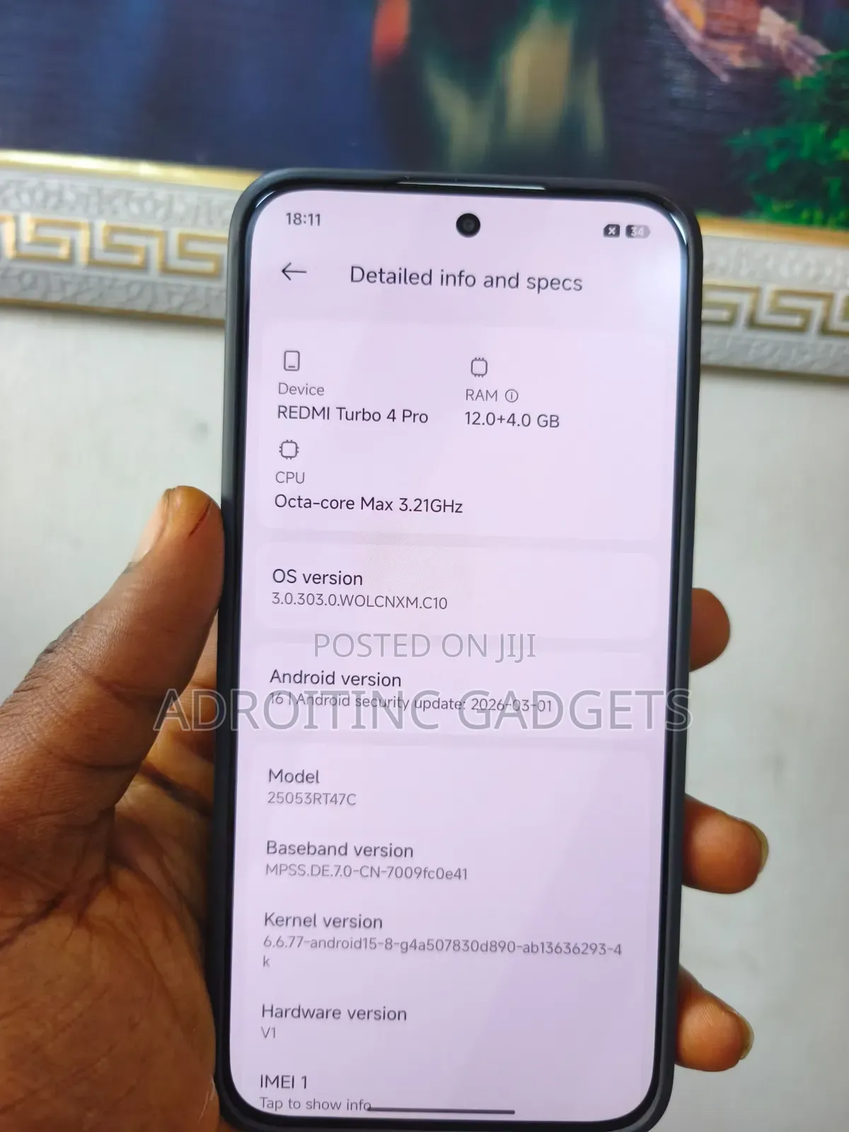 Xiaomi Redmi Turbo 4 Pro 256 GB Green