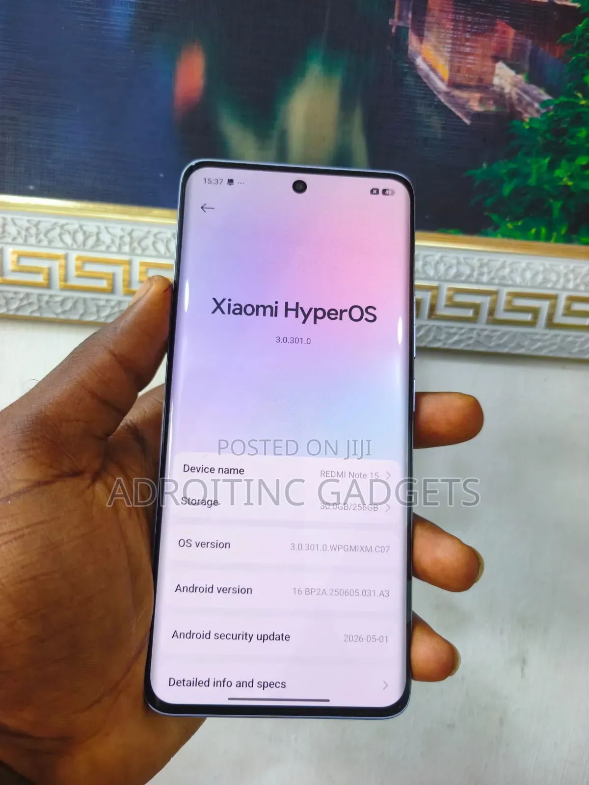 Xiaomi Redmi Note 15 256 GB Purple