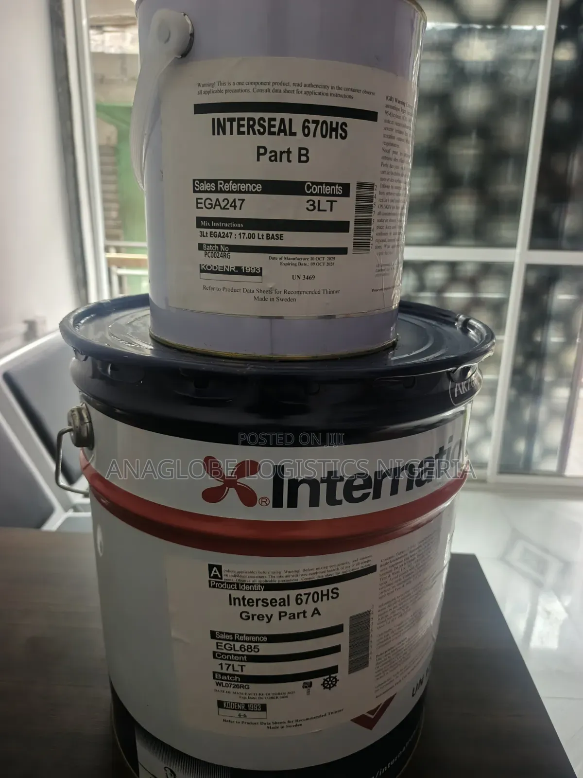 Interseal 670Hs a B Epoxy Coating 20L