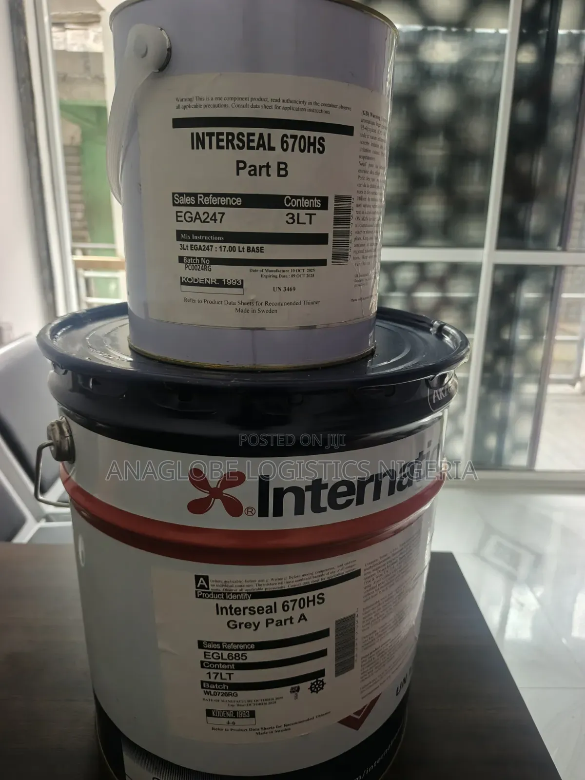 Interseal 670HS a B Available in Different Sizes and Colours