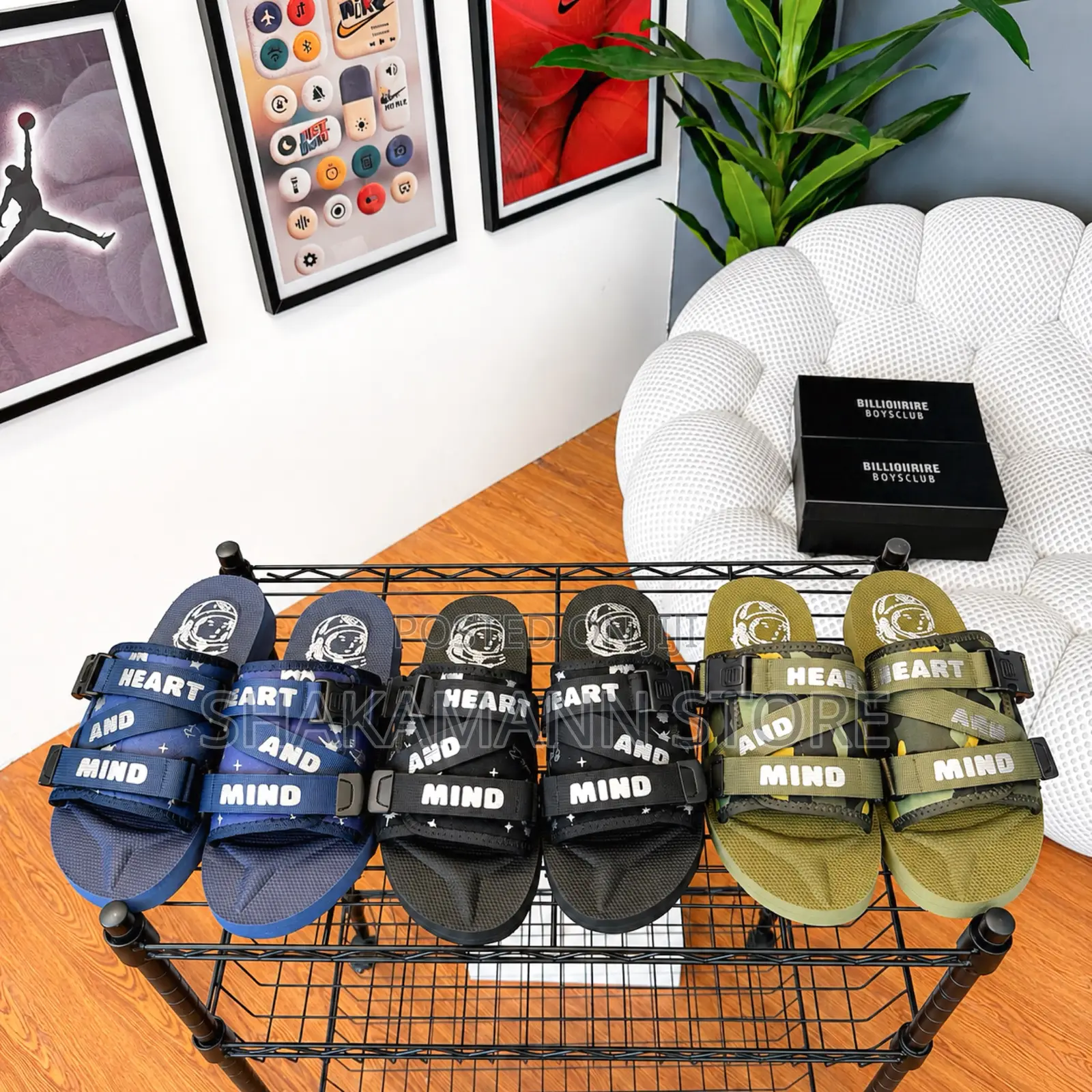 Original New Billionaire Boys Club Summer Walker Slides