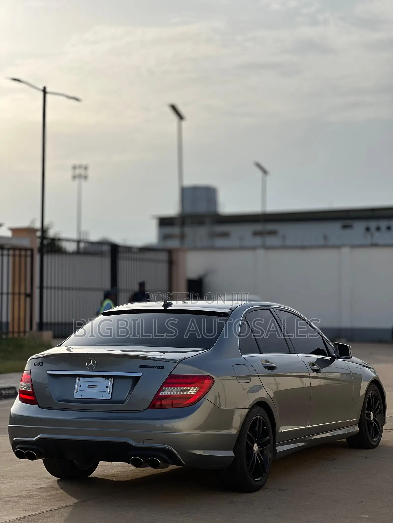 Mercedes-Benz C300 Luxury 4Matic Sedan AWD (3.5L 6cyl 7A) 2013 Gray