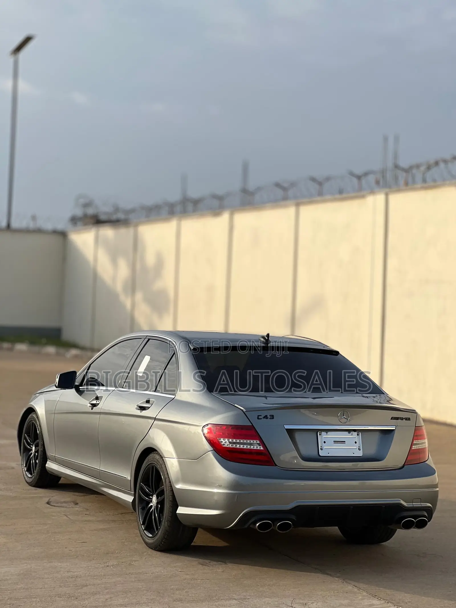 Mercedes-Benz C300 Luxury 4Matic Sedan AWD (3.5L 6cyl 7A) 2013 Gray