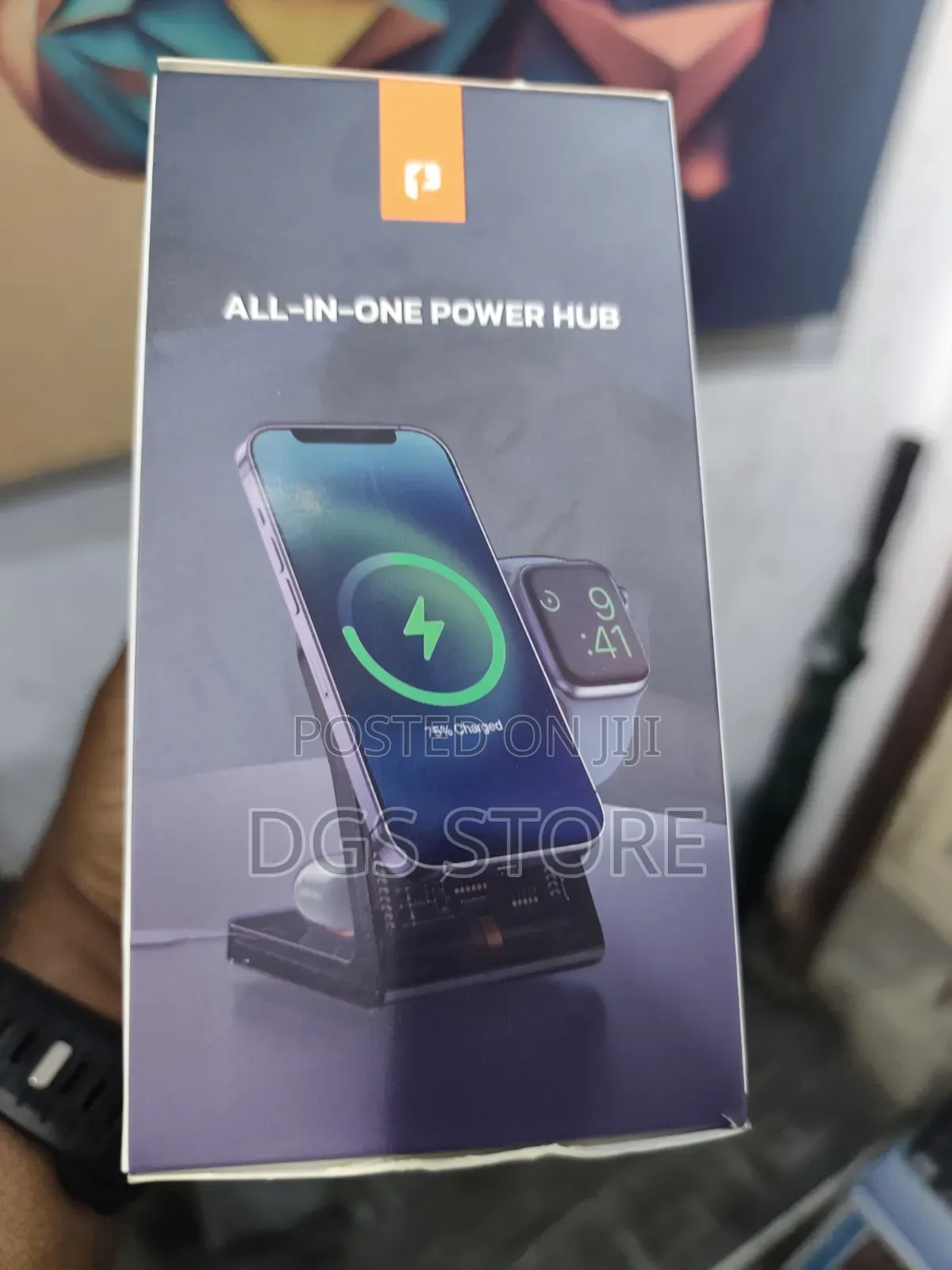 Porodo Fwc062 Transparent Shell Wireless Charging Stand Withdetachable