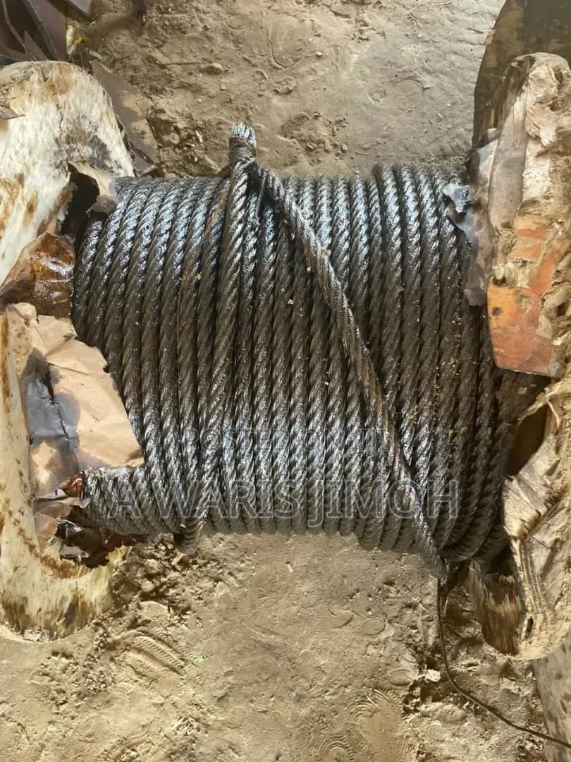 19mm Black Steel Wire Rope