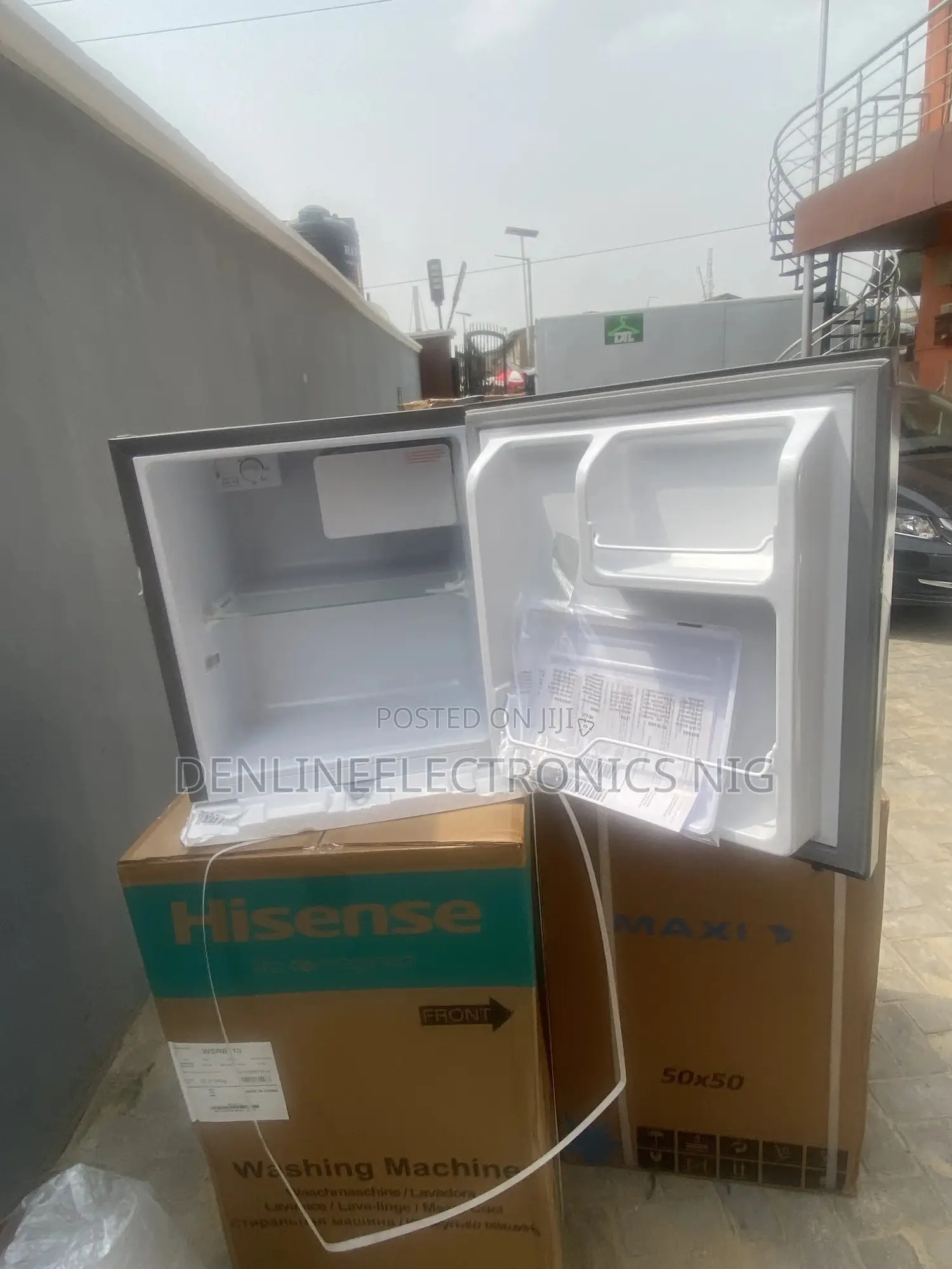 Brand New Hisense 50 Liters Bedside Fridge
