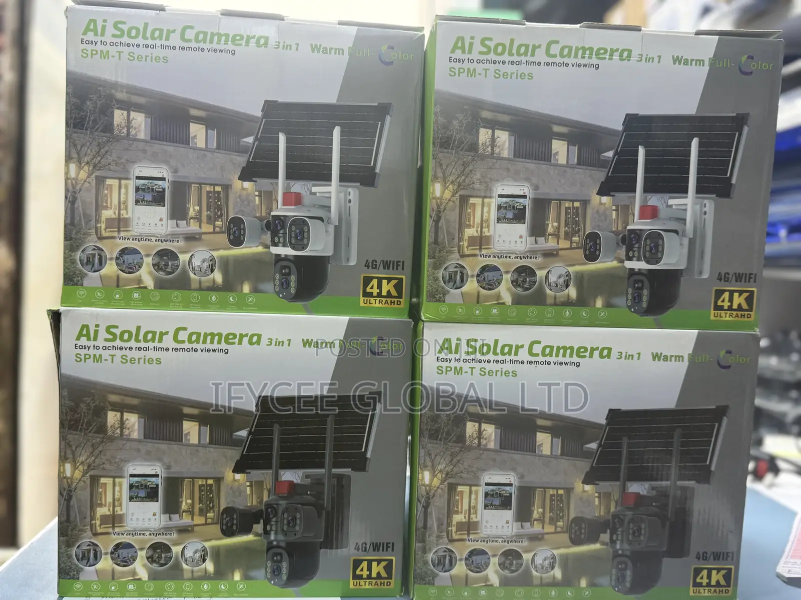 Dual Lens Solar Camera