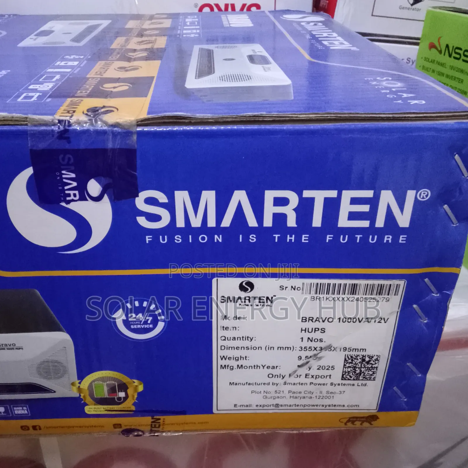 1kv/12v Smarten Nonhybrid Inverter