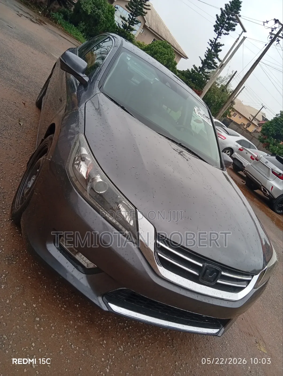 Honda Accord EX 4dr Sedan (2.4L 4cyl 6M) 2014 Gray