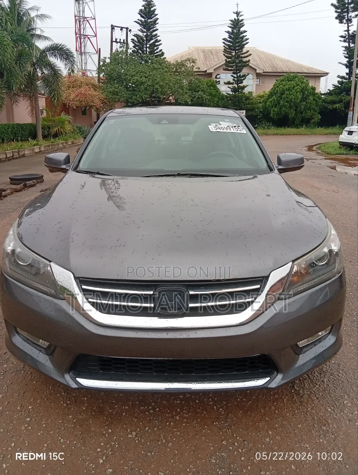 Honda Accord EX 4dr Sedan (2.4L 4cyl 6M) 2014 Gray