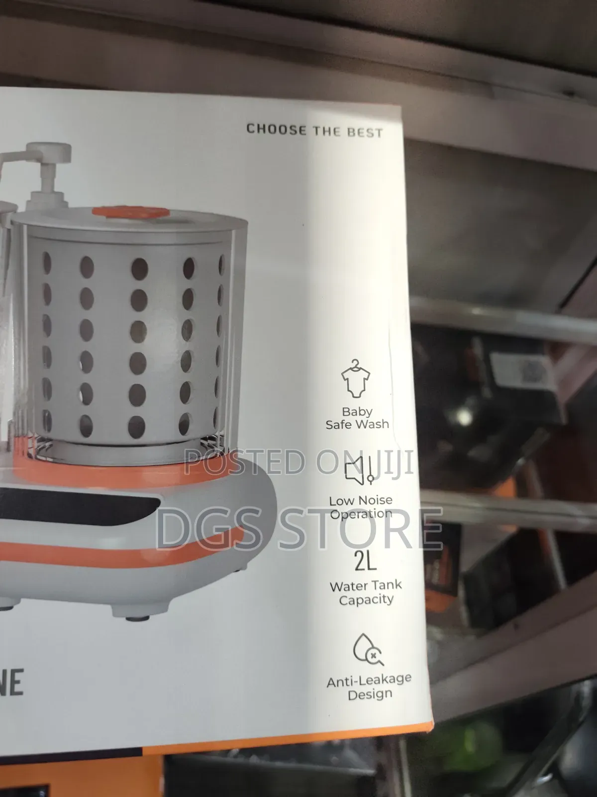 Porodo Launder Twin 2L Portable Mini Washing Machine