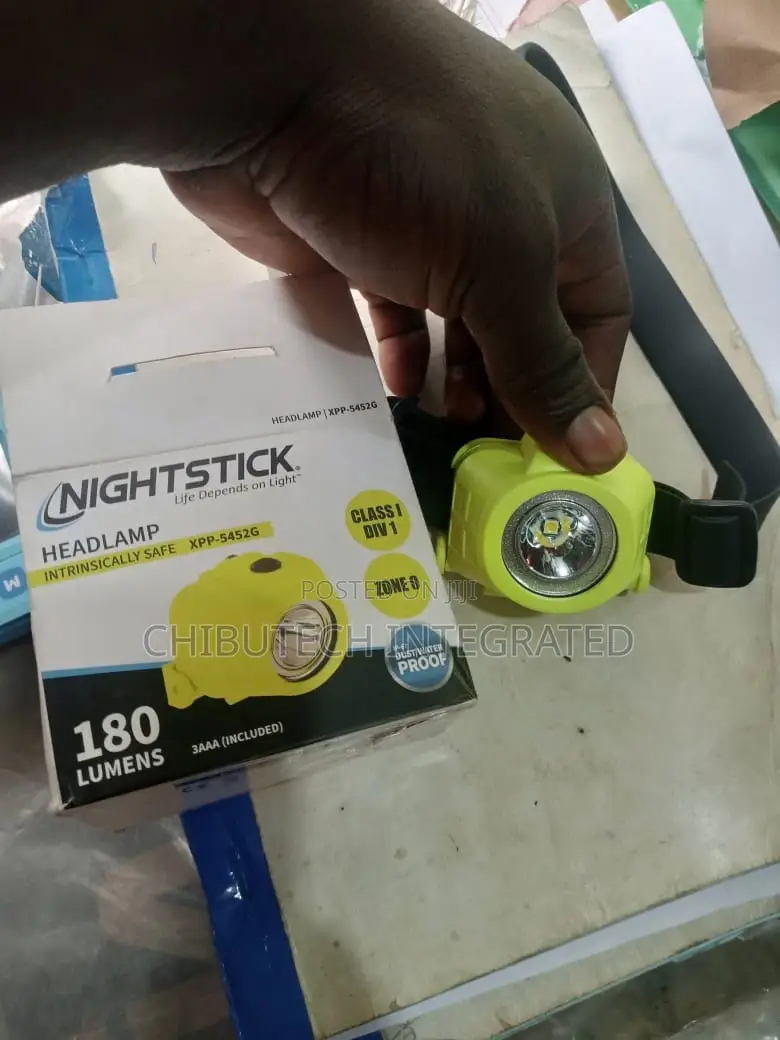 Nightstick XPP-5452G Intrinsically Safe Headlamp 180-Lumen Output