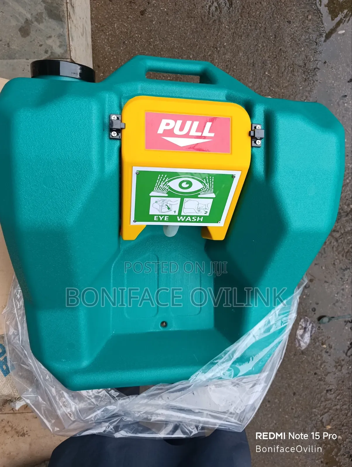 Emergency Eye Wash 60ltrs