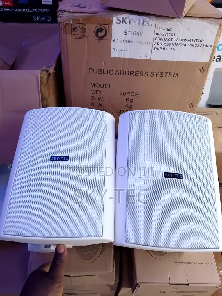 Sky-Tec 40watts 1pair Hanging Speaker With Hanger