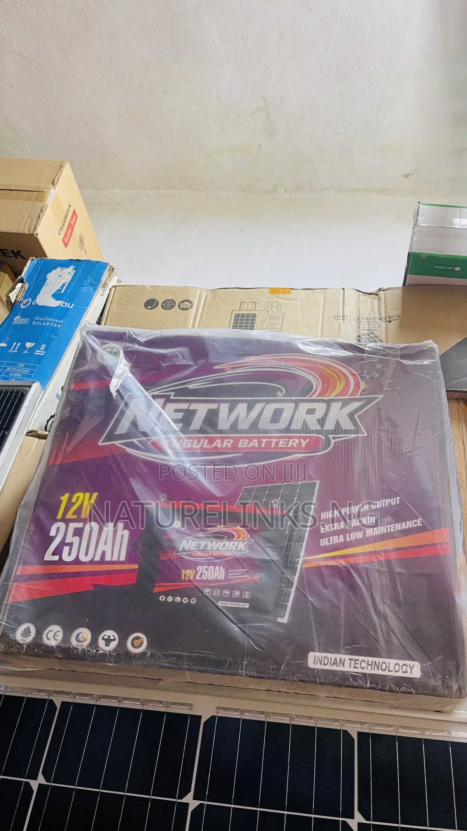 250Ah Network Tubular Battery Price in Nigeria