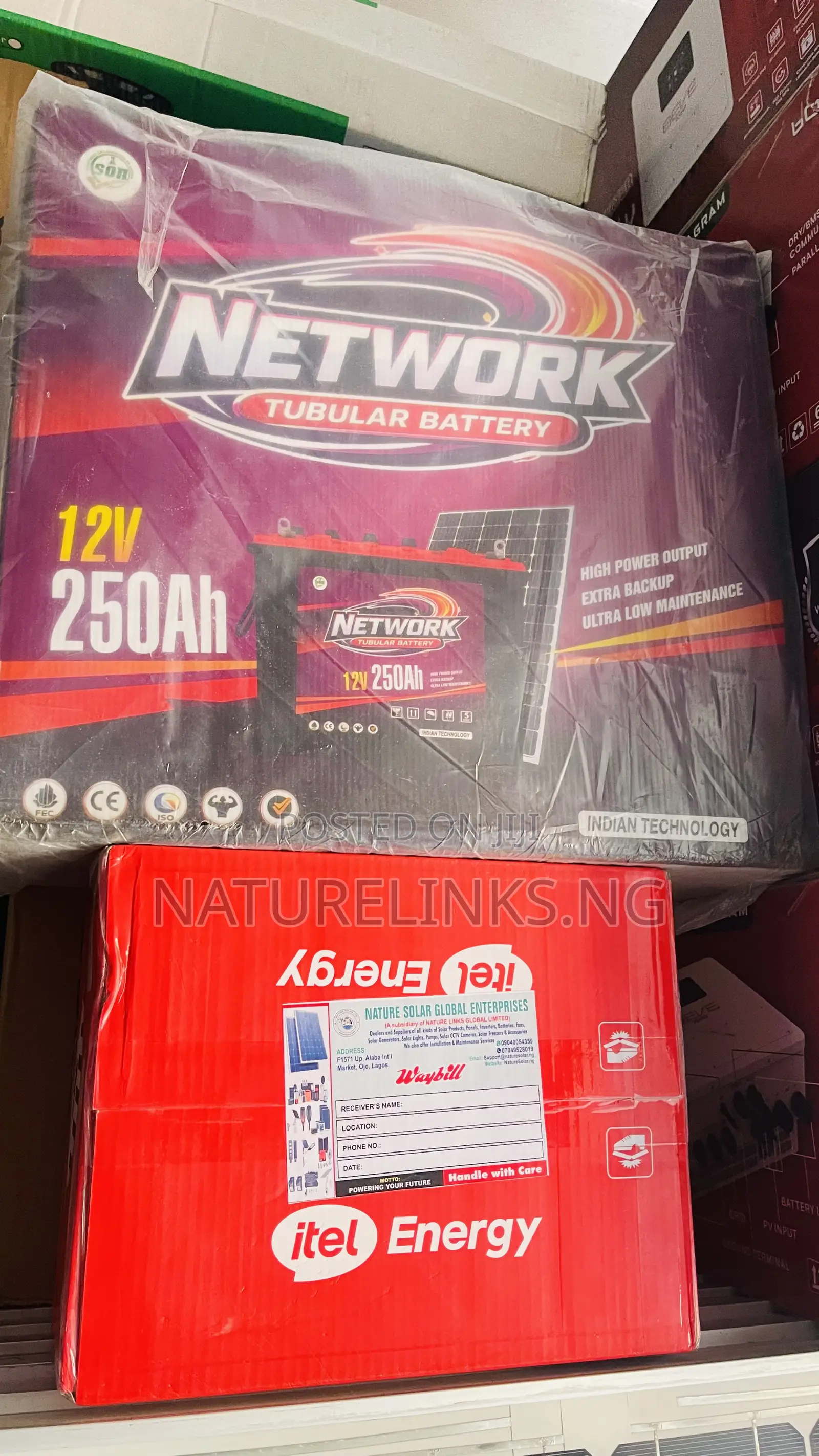 250Ah Network Tubular Battery Price in Nigeria