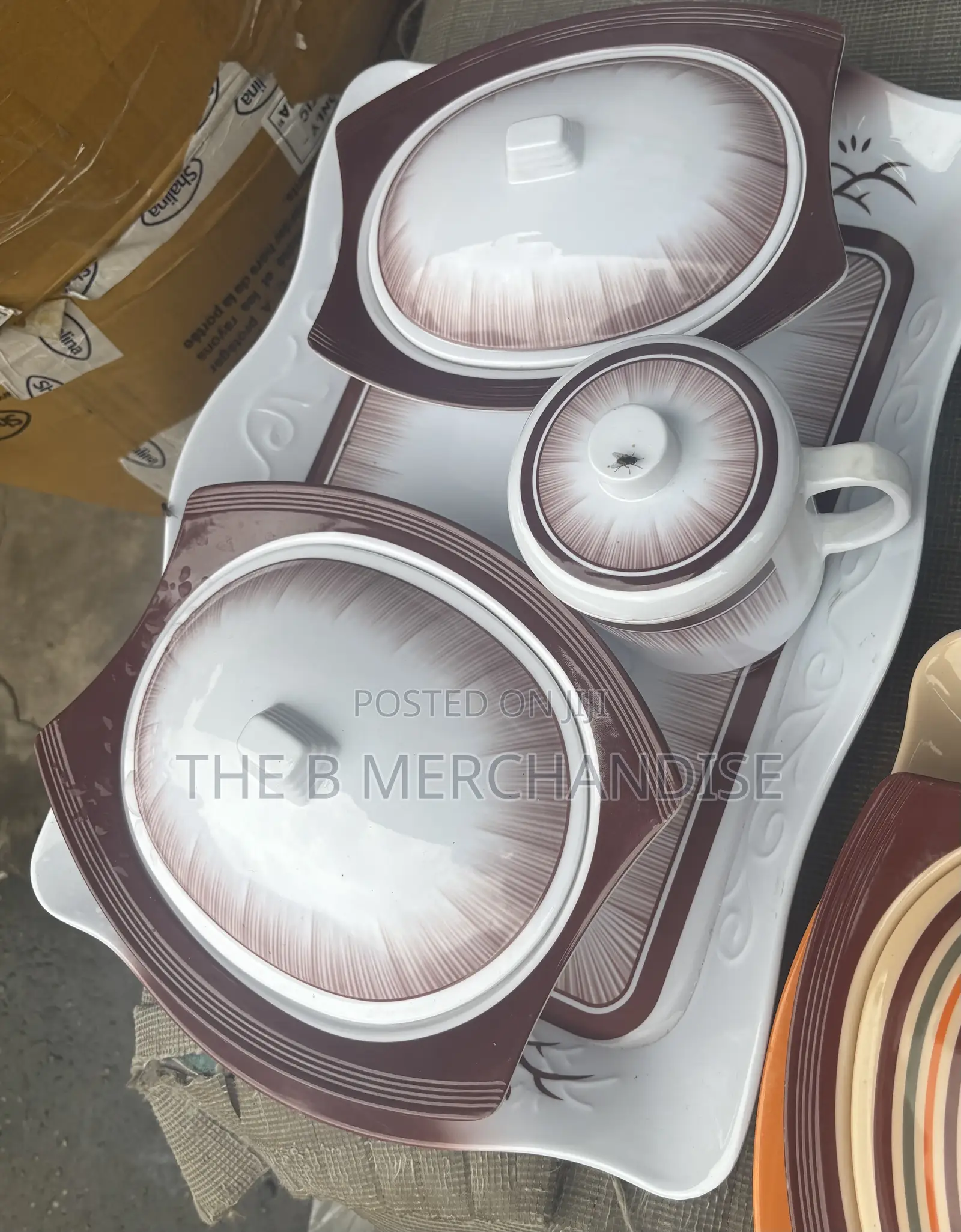 Ceramic Soup Set