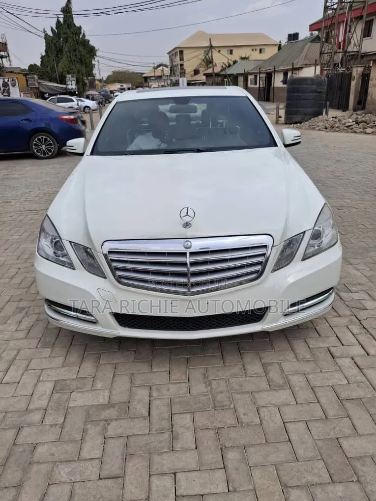 Mercedes-Benz E350 2012 White