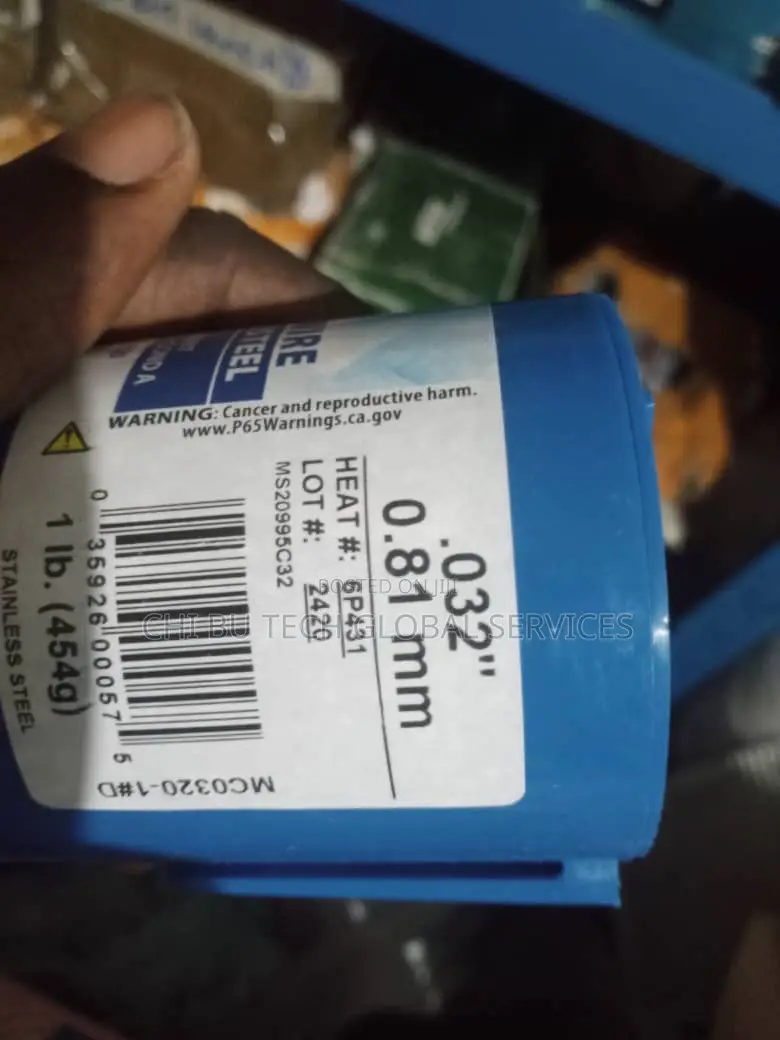 Blue Canister of WCS Safety Lock Wire