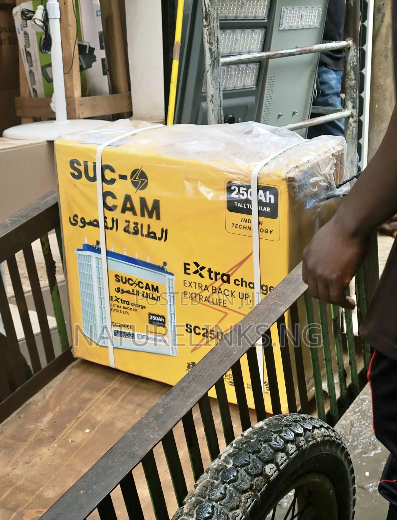 250Ah Succam Indian Tubular Battery